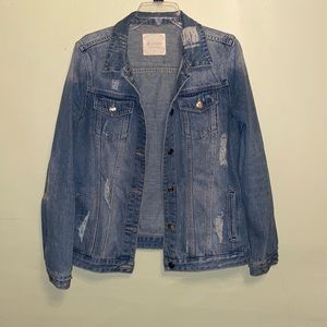 Altar’d State Distressed Jean Jacket